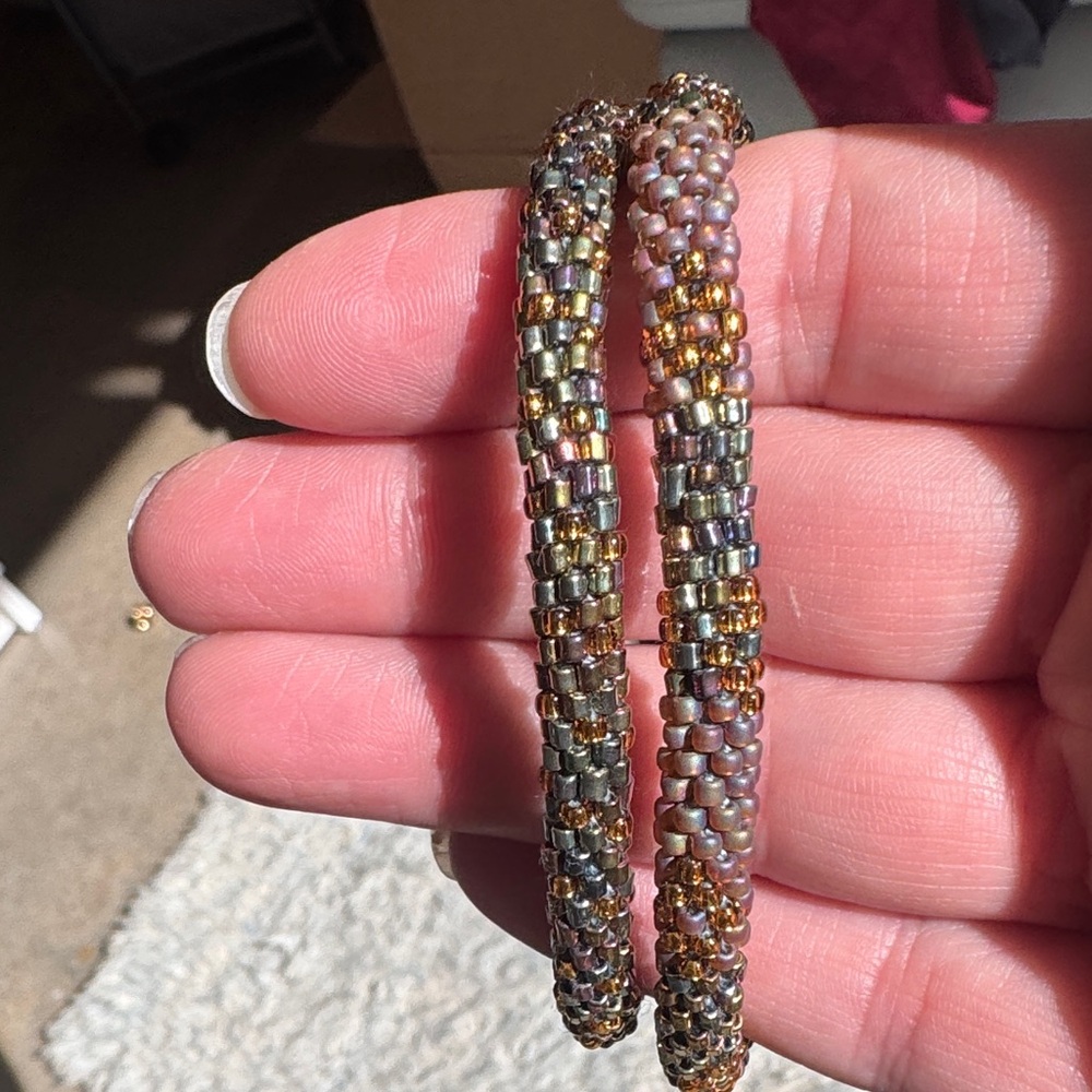 Sashka Co. glass bead handmade bracelet